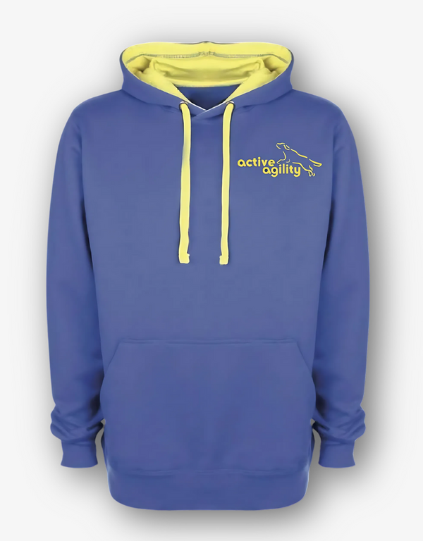 Active Agility Blue and Yellow Hoodie