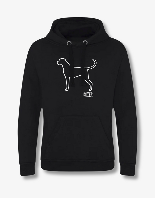 Choose Your Dog Breed Outline Hoodie