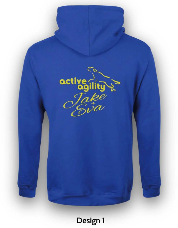 Active Agility Blue Hoodie - Pooch - CLU - AAB - 706 - SD1