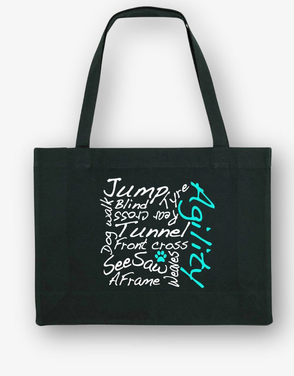 Agility Words Shopping Tote Bag