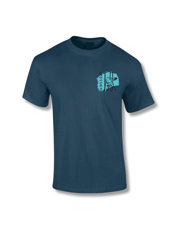 The In's & Out's Indigo Blue T-shirt - Pooch-CLU-COT-4070-S